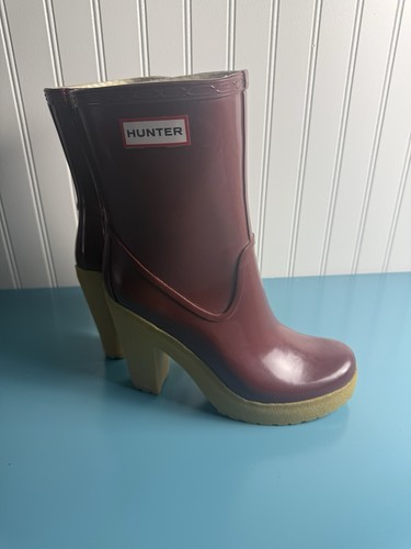 Hunter high heel wellies arine - heel,