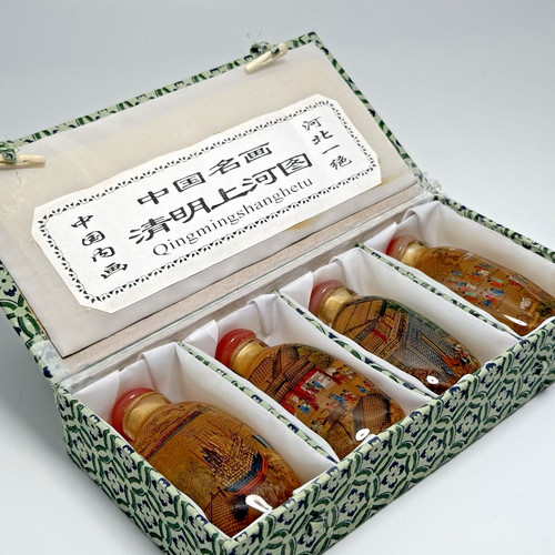Snuff bottles set - set, of