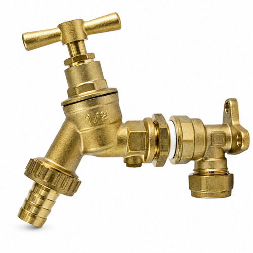 Outside garden tap brass bib - tap,