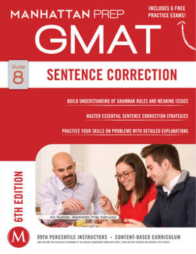 Sentence correction gmat - sentence,