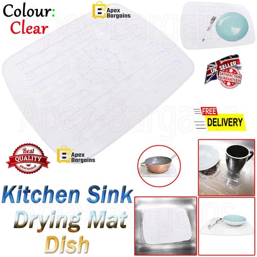 Kitchen sink mat dish drainer - sink,