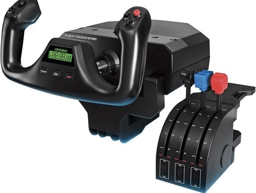 Saitek flight yoke system - saitek,