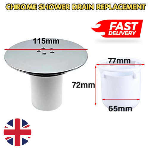 Shower drain trap cover - shower,