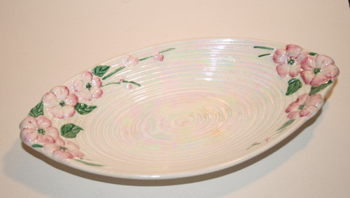 Maling lustre ware - , dish-
