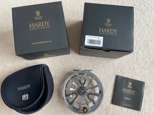 Hardy averon 9000 fly reel - fly,