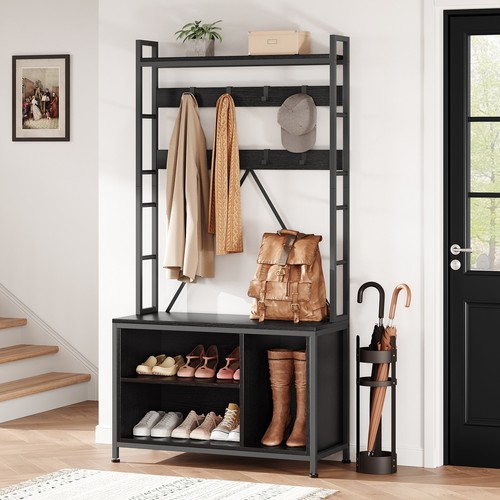 Large entryway hall tree - entryway,