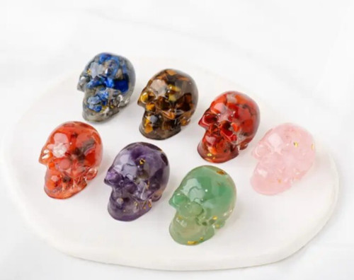 Gemstone crystal skull - gemstone,