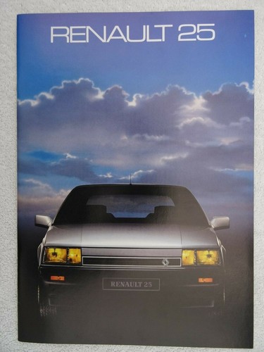 Renault brochure 1985 v6 - renault, 25