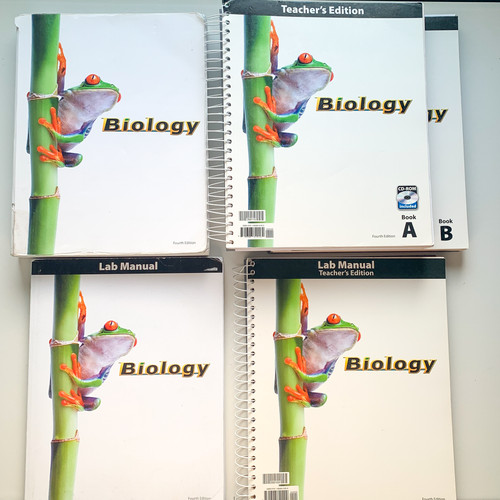 Bju biology 4th textbook - biology, ed.