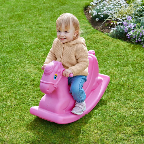 Rocking horse toddler ride - horse, on