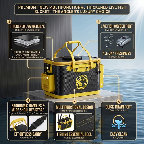 Seat box fishing tackle - fishing,