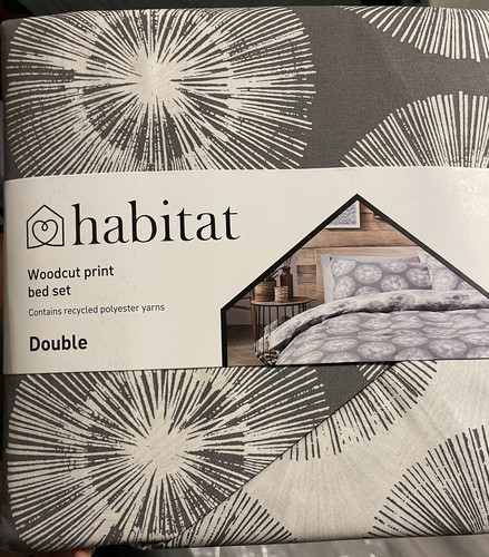 Habitat double woodcut - woodcut, print