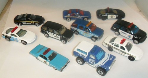 Matchbox police cars - matchbox,