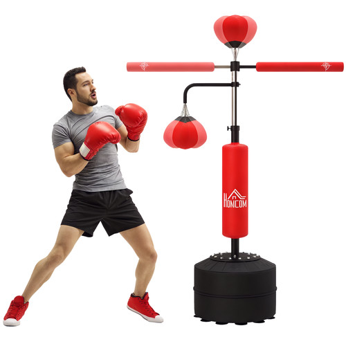 Homcom punching bag - 4-in-1,