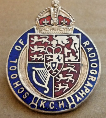 Vintage nursing enamel - enamel, badge