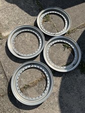 Oz Turbo Split Rim Wheel Lips 15 Inch Rare Half Inch