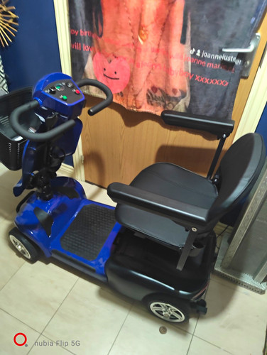 Blue ican mobility scooter - scooter, for