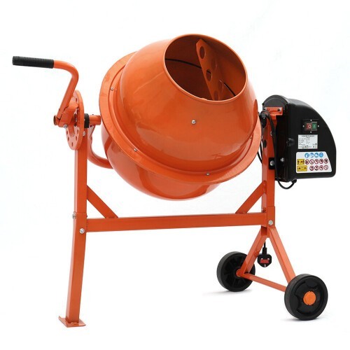 63l electric cement mixer 220w - electric,