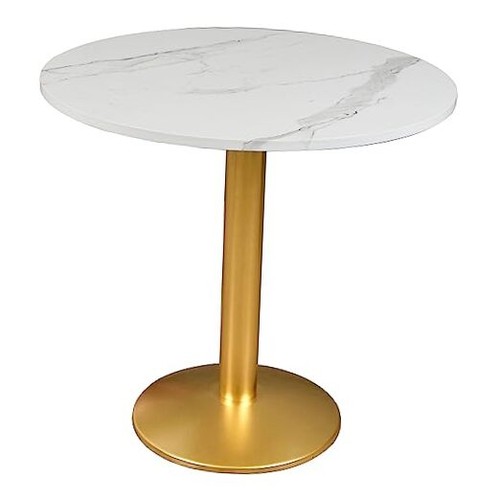 Round modern dinning table - round,