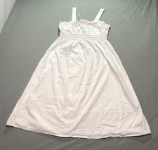 Primark Dress Women's 10 Coastal Boho Feminine Minimalist Occasion Beach White