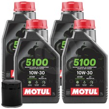 Motul 5100 10W30 Oil Change