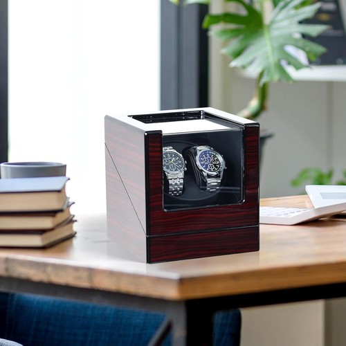 Premium double watch winder - double,