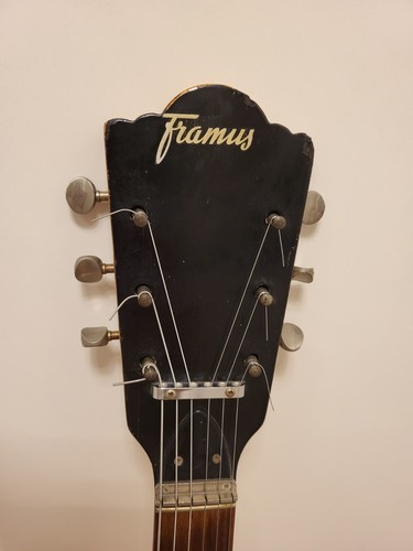 Old guitar framus made - made, in