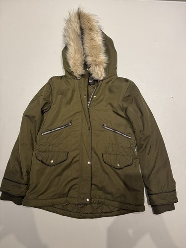 Zara jacket women trf faux - zara,