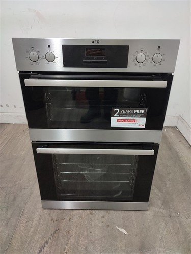 Aeg dcb331010m double oven - aeg,
