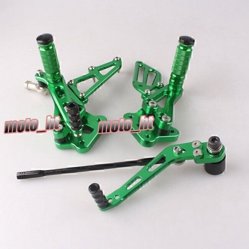 Rear set footrests - rear, footpegs