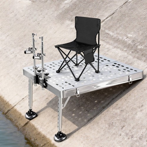 Foldable fishing platform - fishing,