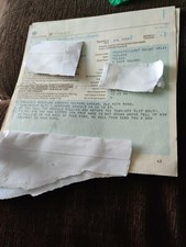 Triumph Toledo 1975  log book