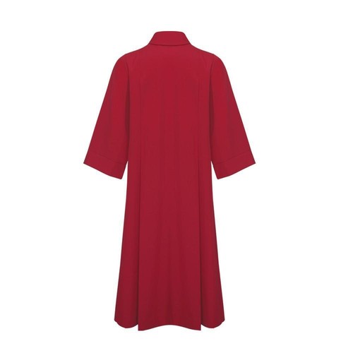 Red clergy cassock - clergy,