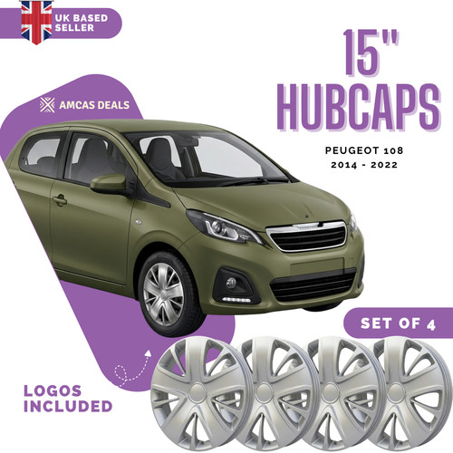 Wheel trims hub caps - 15",