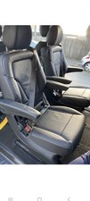 2 Captain Seats And A Table.for V Class Black Color.