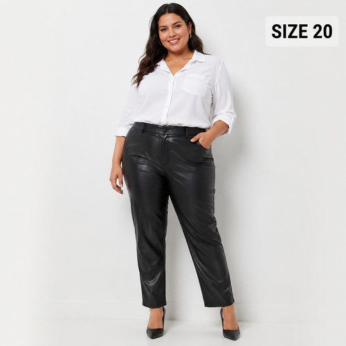 Very women black faux - by,