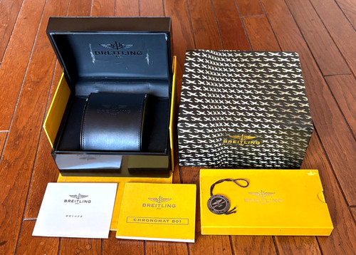 Breitling empty watch box - empty,