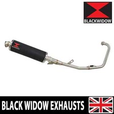 YBR 125 Custom 2005 - 2017 Full Exhaust System 400mm Round Silencer BN40R
