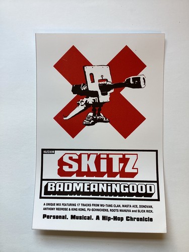 Banksy badmeaningood sticker - banksy,