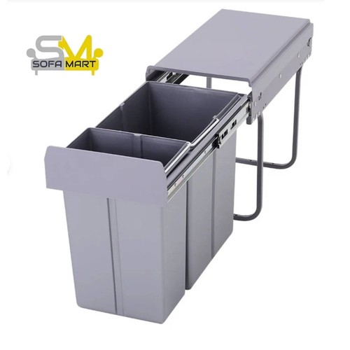 30l kitchen pull out waste - out, bin