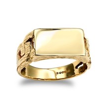 Mens Solid 9ct Gold Jewelco