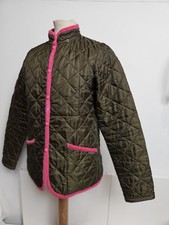 Lavenham Handmade Quilted Jacket Ladies Vintage Countrywear Hunt Farm Coat UK 14
