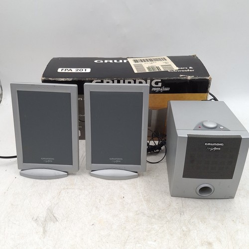 Grundig subwoofer speakers fpa - grundig,