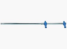 Garlando 2 Man Blue Football Table Rod - New Outer Rod, Free Delivery