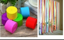 81ft Crepe Paper Streamer Roll