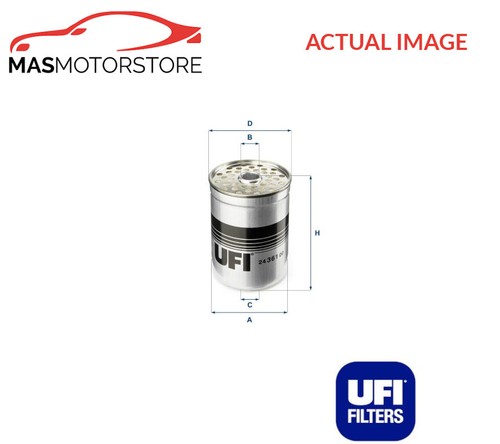 Engine fuel filter - filter, ufi