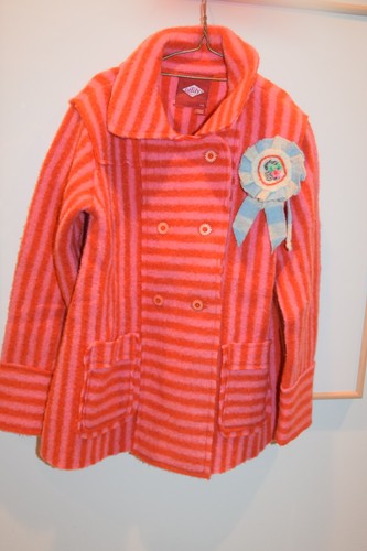 Oilily striped woool coat - oilily,