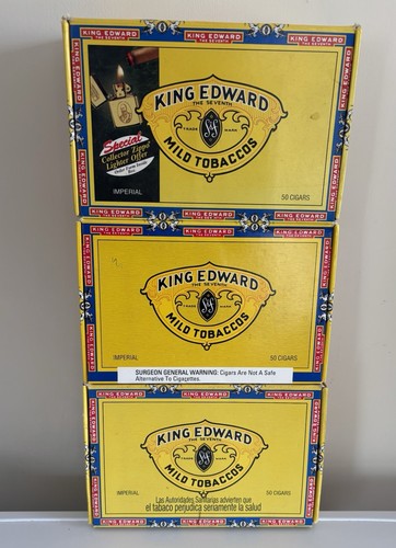 King edwards cigar boxes empty - cigar,