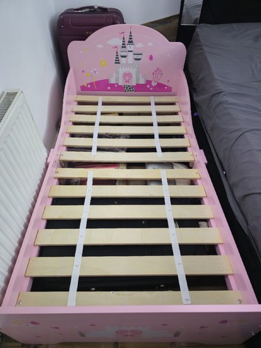 Homcom kids bed - bed, princess