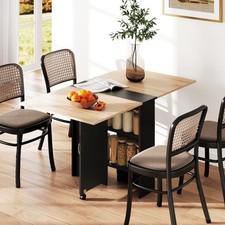 Mobile Drop Leaf Dining Table